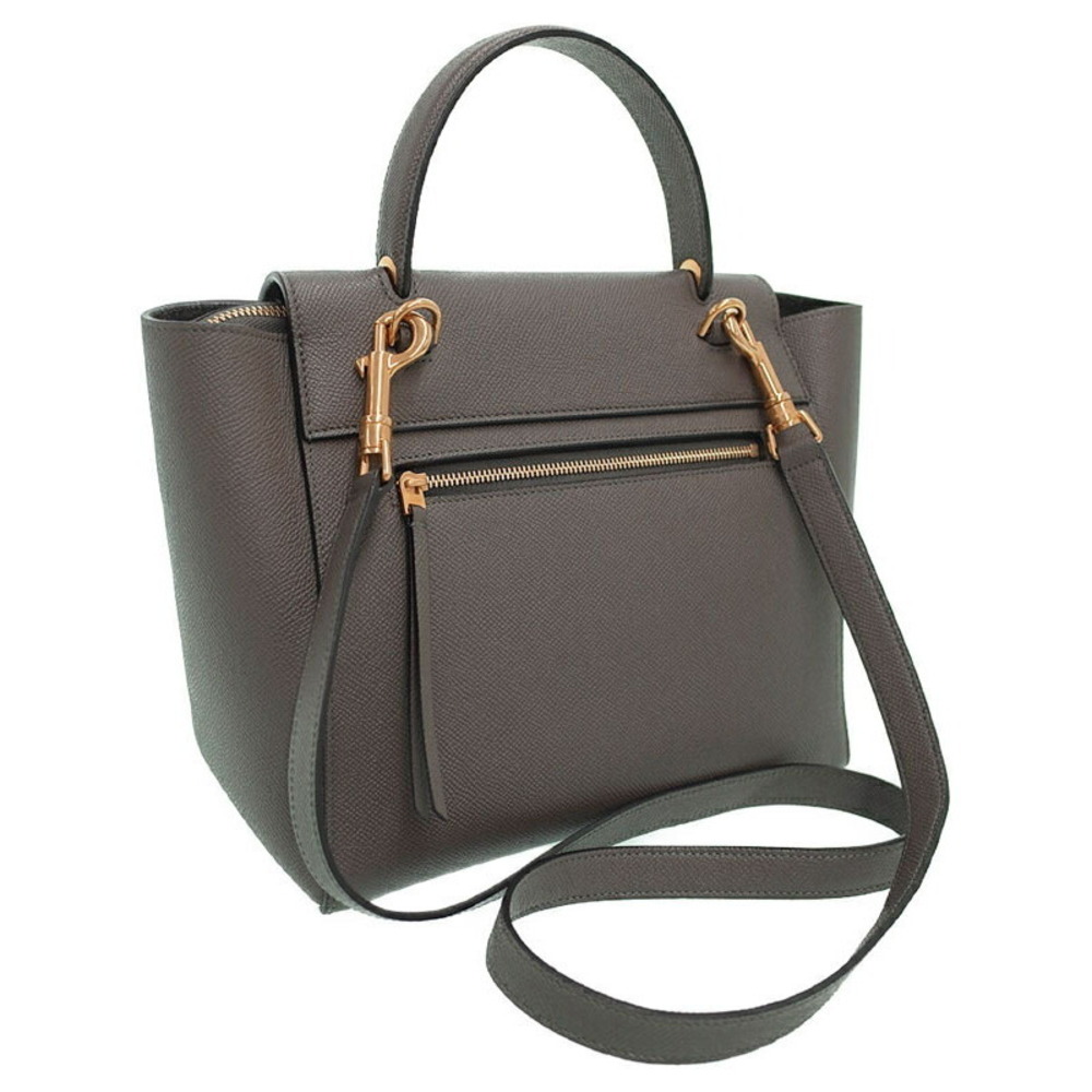 Celine Belt Body Bum Bag Grained Calfskin Leather - Picture 2 of 5